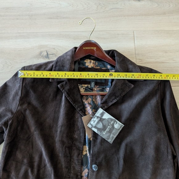 Kenneth Cole Brown Leather Jacket - Picture 10 of 11